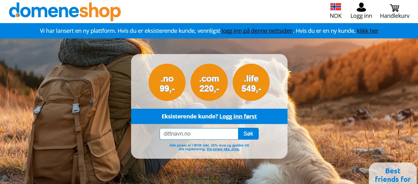 domeneshop-hostinger